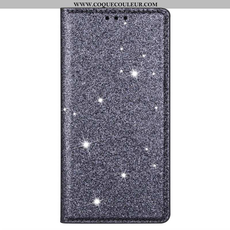 Flip Cover iPhone 16 Pro Paillettes