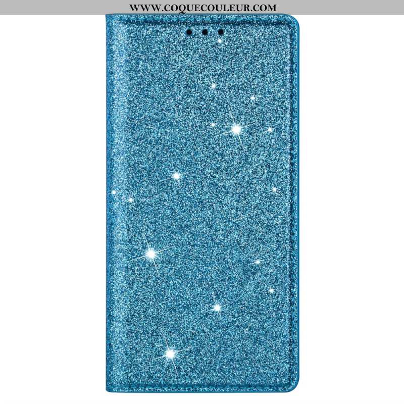 Flip Cover iPhone 16 Pro Paillettes