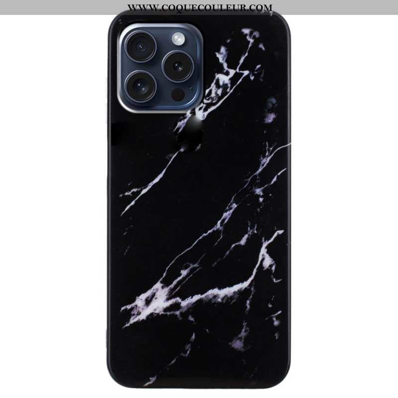 Coque iPhone 16 Pro Motif Marbré