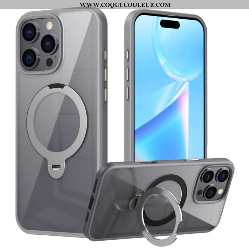 Coque iPhone 16 Pro Effet Métal Compatible MagSafe