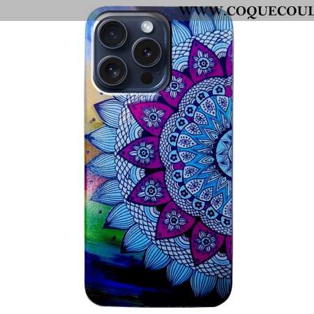 Coque iPhone 16 Pro Motif Mandala