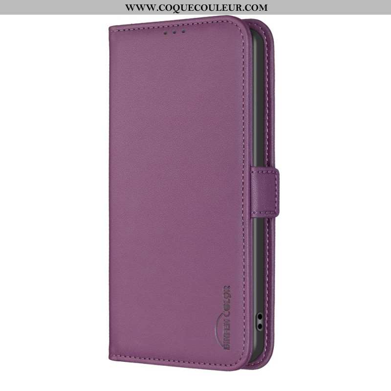 Flip Cover iPhone 16 Classique BINFEN COLOR