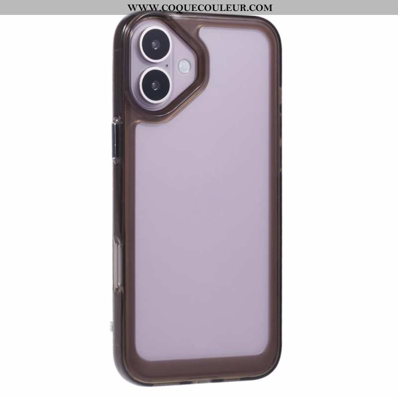 Coque iPhone 16 Hybride Transparente