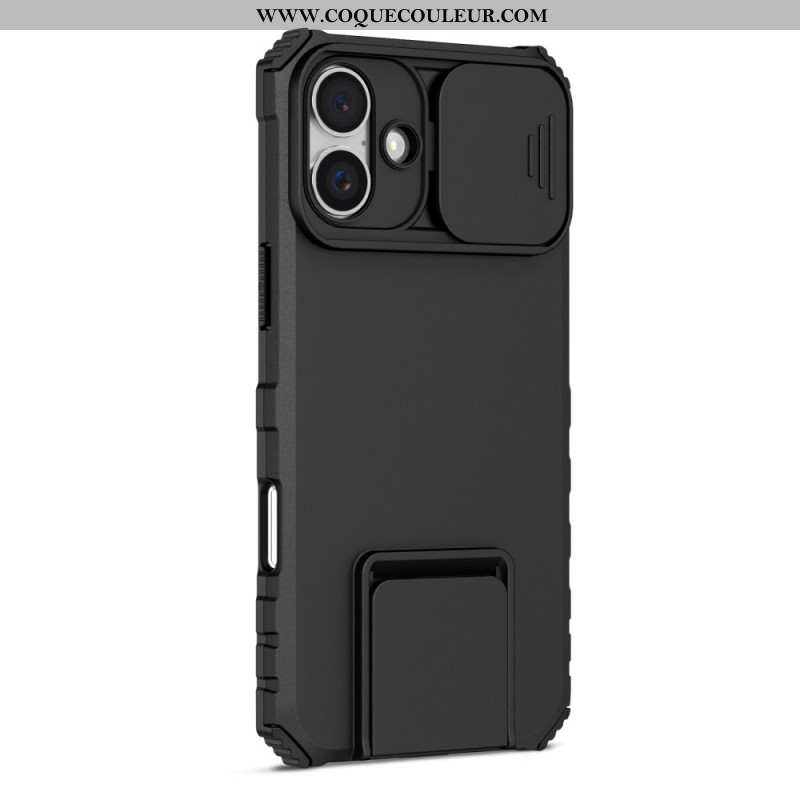 Coque iPhone 16 Protecteur Camera et Support