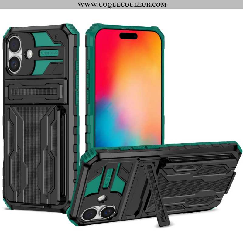 Coque iPhone 16 Porte-Cartes Intégré