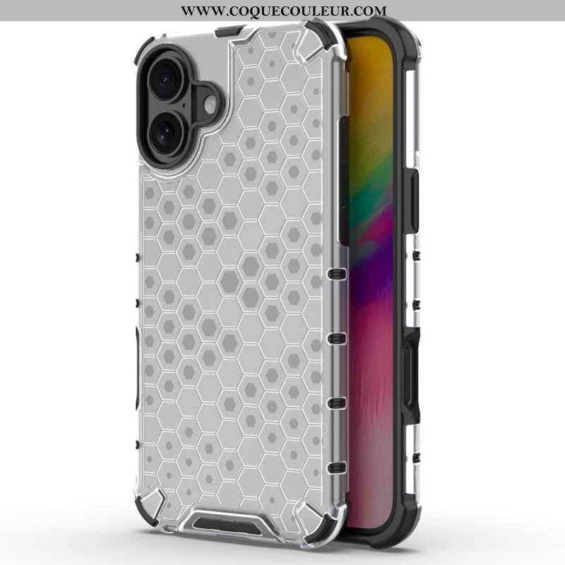 Coque iPhone 16 Nid d'Abeille