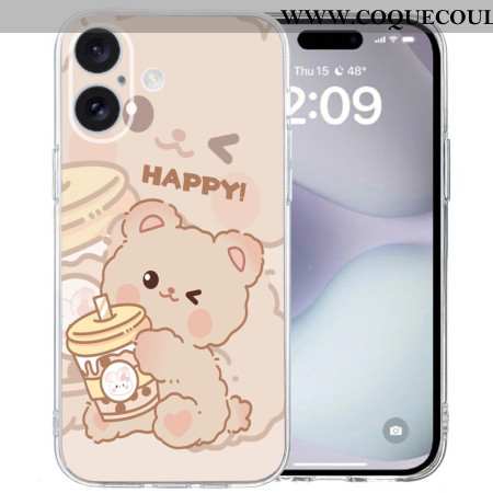 Coque iPhone 16 HAPPPY