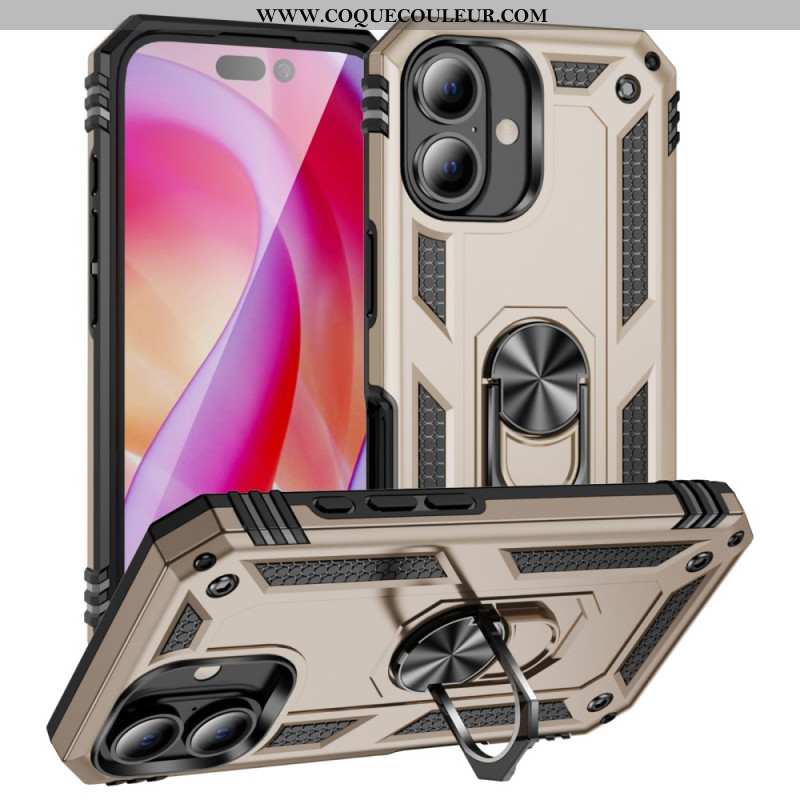 Coque iPhone 16 Support Rotatif Intégré