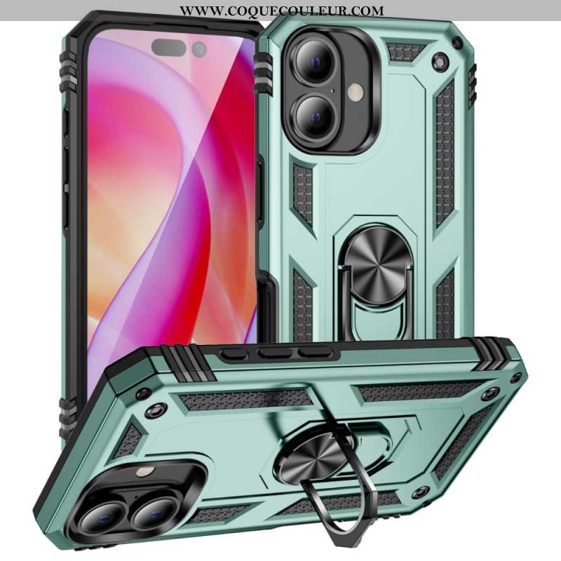 Coque iPhone 16 Support Rotatif Intégré