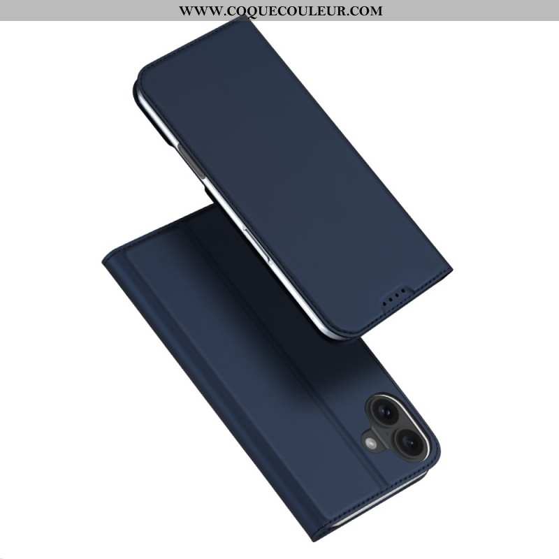 Flip Cover iPhone 16 Skin Pro Series DUX DUCIS