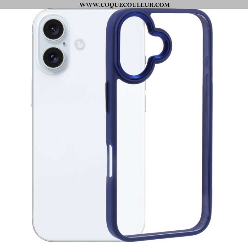 Coque iPhone 16 Rebords Silicone