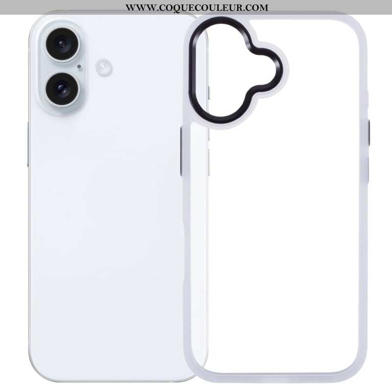 Coque iPhone 16 Rebords Silicone