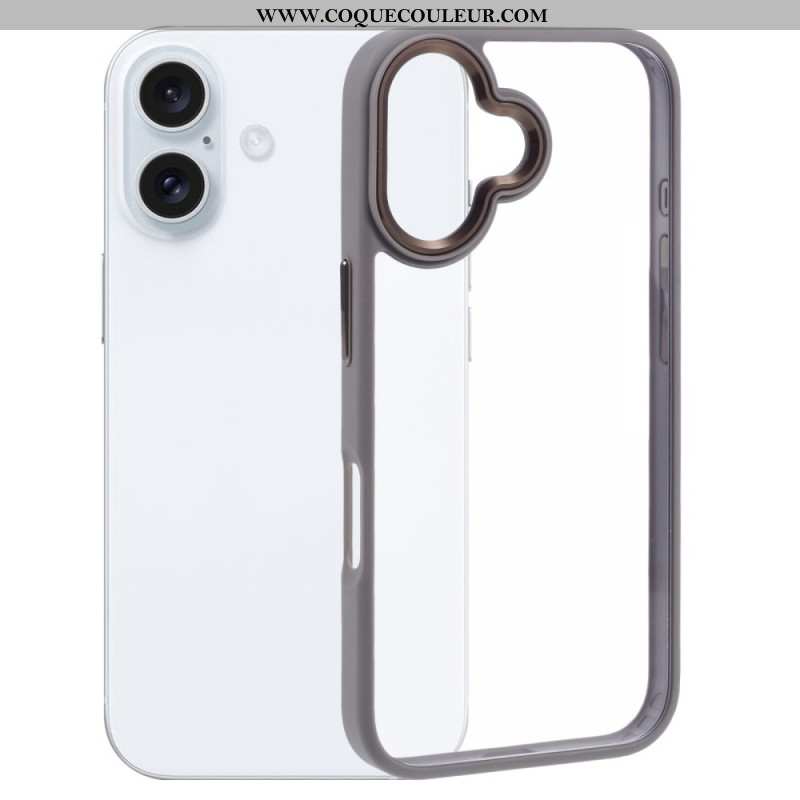 Coque iPhone 16 Rebords Silicone